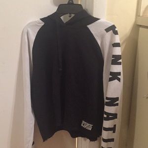 Victoria Secret PINK cropped hoodie